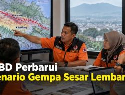 BPBD Perbarui Skenario Gempa Sesar Lembang