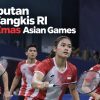13 Debutan Bulu Tangkis RI Kejar Emas Asian Games