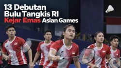 13 Debutan Bulu Tangkis RI Kejar Emas Asian Games