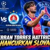 Ferran Torres Hattrick, PSG Hancurkan Slovan 6-1
