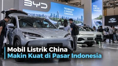 Mobil Listrik China Makin Kuat di Pasar Indonesia