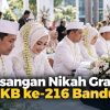 10 Pasangan Nikah Gratis di HJKB ke-216 Bandung