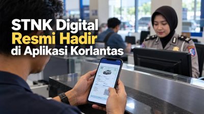 STNK Digital Resmi Hadir di Aplikasi Korlantas
