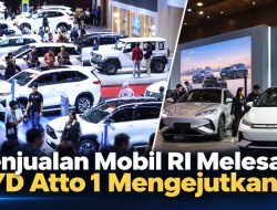 Penjualan Mobil RI Melesat, BYD Atto 1 Mengejutkan