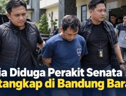 Pria Diduga Perakit Senata Ditangkap di Bandung Barat