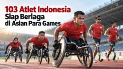 103 Atlet Indonesia Siap Berlaga di Asian Para Games