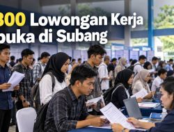 2.300 Lowongan Kerja Dibuka di Subang