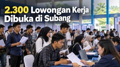 2.300 Lowongan Kerja Dibuka di Subang
