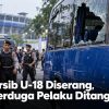 Bus Persib U-18 Diserang, Satu Terduga Pelaku Ditangkap