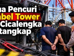 Dua Pencuri Kabel Tower di Cicalengka Ditangkap