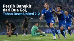Persib Bangkit dari Dua Gol, Tahan Dewa United 2-2