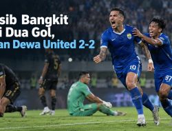 Persib Bangkit dari Dua Gol, Tahan Dewa United 2-2