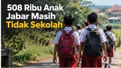 508 Ribu Anak Jabar Masih Tidak Sekolah