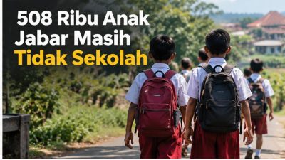 508 Ribu Anak Jabar Masih Tidak Sekolah