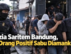 Razia Saritem Bandung, 21 Orang Positif Sabu Diamankan